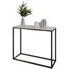 Furneo | Konsolentisch II - 100 cm - Kaschmir/Schwarz - Produktbild-Vorschau 1