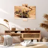 Bild auf Leinwand - Leinwandbild - Kraut Tee Bio Produktbild-Vorschau 7