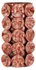 Mauro Ferretti Vase Drop Rot 12,5x12,5x24 cm Produktbild-Vorschau 1