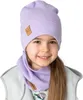 Bubalove | Kinder Beanie Mütze | Loop Schal | SET | Violett Produktbild-Vorschau 2