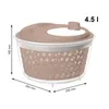 Salatschleuder 4,5 l FRESH, Farbe:Meadow rose Produktbild-Vorschau 2