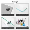 S'AFIELINA Specchio da bagno con mensola 60 × 80 × 1,0 cm Anteprima dell’immagine prodotto 6