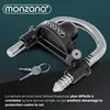 MONZANA® Antivol noir verrou d’attelage de remorque Voir les images du produit 5