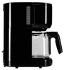 A black coffee maker is shown against a white background. Produktbild-Vorschau
