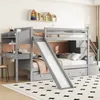 Etagenbett mit 2 Liegeflächen, Lattenrost, Rausfallschutz Produktbild-Vorschau 1