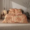 Estella Mako-Satin Bettwäsche Rhea orange 135x200 cm + Produktbild-Vorschau 5