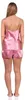 Damen Satin Nachtwäsche Pyjama Set Shorty mit Spitze; Produktbild-Vorschau 6