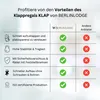 Klappbares Regal auf Rollen KLAP | HxBxT 127x72x34cm | 4 Produktbild-Vorschau 8