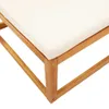 The Living Store Gartenhocker mit Kissen 65x65x29 cm Produktbild-Vorschau 9