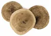 Holzscheibe Eiche ohne Rinde, geölt, geschliffen, 14–20 cm Produktbild-Vorschau 1