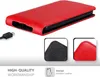 Cadorabo Hülle für LG G2 Schutz Hülle in Rot Flip Etui Produktbild-Vorschau 6