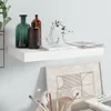 vidaXL Scaffale galleggiante bianco lucido 40x23x3,8 cm MDF Anteprima dell’immagine prodotto 16
