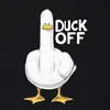 Duck Off, papero impertinente, dito medio sarcastico, Anteprima dell’immagine prodotto 3