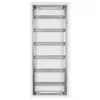 An empty metal distribution box with multiple shelves. Produktbild-Vorschau