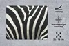 MuchoWow® Mauspad Mousepad Tiermuster - Zebra - Schwarz - Produktbild-Vorschau 3