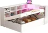 MODFU Lit Coffre 90x200 cm - Lit Simple avec Lit Gigogne et Voir les images du produit 11