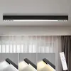 ZMH Deckenlampe LED Deckenleuchte Schwarz 32W 107CM Lang  Produktbild-Vorschau 1