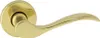 A brass door handle on a white background. Produktbild-Vorschau