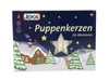 A box of Christmas-themed miniature candles with a winter scene illustration. Náhľad obrázku produktu