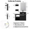 Puluomis Badmöbel Set mit Waschbecken Produktbild-Vorschau 5
