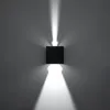 Applique LUCA noir LED IP54 1xLED 7W aluminium 10x10x10cm Voir les images du produit 5