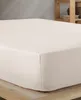 Vency Premium Jersey Spannbettlaken 140x200 cm Beige - Produktbild-Vorschau 3