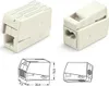 A collage of images showing a WAGO 224 2-Leiter-Leuchtenklemme, including product shots and technical drawings with dimensions. Anteprima dell’immagine prodotto