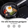 SUNCOK Bratpfanne Induktion 28 cm, Antihaft Pfanne, 18/10 Produktbild-Vorschau 5