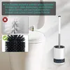 TolleTour WC štětka silikonová sada WC štětka držák na Náhled obrázku produktu 6