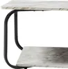 Couchtisch 'Kolta' 120x60x43 cm Marmoroptik, Weiß Produktbild-Vorschau 9