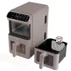 Luchtfriteuse, dubbele, 11 liter, BerlingerHaus, taupe, Productafbeelding-voorbeeld 3