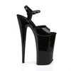 BEYOND-009 Damen Sandale von Pleaser, Schwarz Glanz , EU Produktbild-Vorschau 5
