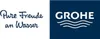 A split image with text on the left and a logo with waves on the right. Anteprima dell’immagine prodotto