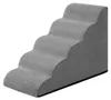 FEANDREA Hundetreppe, 5-stufig-Haustiertreppe, Cord mit Produktbild-Vorschau 4