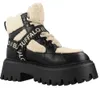 Buffalo Aspen Com Mid Warm: stivali da donna, neri, con Anteprima dell’immagine prodotto 5