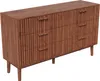 UnboxG Massivholz Kommode braun 100x34x73 cm, mit 6 Produktbild-Vorschau 12