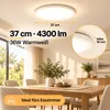 Led Deckenleuchte 4300lm Flach Lampe Decke 36W 37CM Produktbild-Vorschau 2