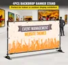 8\' Stojak na baner reklamowy regulowany teleskopowy lekki Podgląd zdjęcia produktu 2