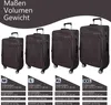 My Travel Bag 3090 Stoffkoffer 4-Rollen Trolley Koffer Produktbild-Vorschau 2
