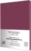 Jersey Spannbettlaken 180x200 - 200x200 cm Bordeaux - 100% Produktbild-Vorschau 3