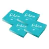 itenga 80x Serviette Schön dass du da bist türkisblau Produktbild-Vorschau 1