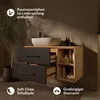Planetmöbel LUX Badmöbel-Set Waschbecken mit Unterschrank Produktbild-Vorschau 2