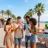 Ice Bär Slush Sirup Orangen Geschmack 5L 1:5 AZO & Produktbild-Vorschau 7