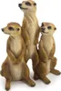 Erdmännchen Familie Gartendeko Figuren für Garten Produktbild-Vorschau 1