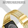 Strap-it Apple Watch Edelstahlarmband (Gold) Produktbild-Vorschau 10