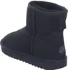 A black boot shown from the side and back. Anteprima dell’immagine prodotto