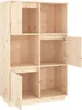 vidaXL Highboard 74x35x117 cm masivní borovicové dřevo Náhled obrázku produktu 7