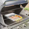 JOIEYOU Garten Grillplatten 4mm Dicke Massive Stahl Grill Produktbild-Vorschau 3