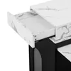 Isla de cocina móvil en  con ruedas, mesa extensible con Vista previa de la imagen del producto 12