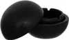 Aschenbecher  Keramik - schwarz - D.10 cm - Atmosphera Produktbild-Vorschau 2